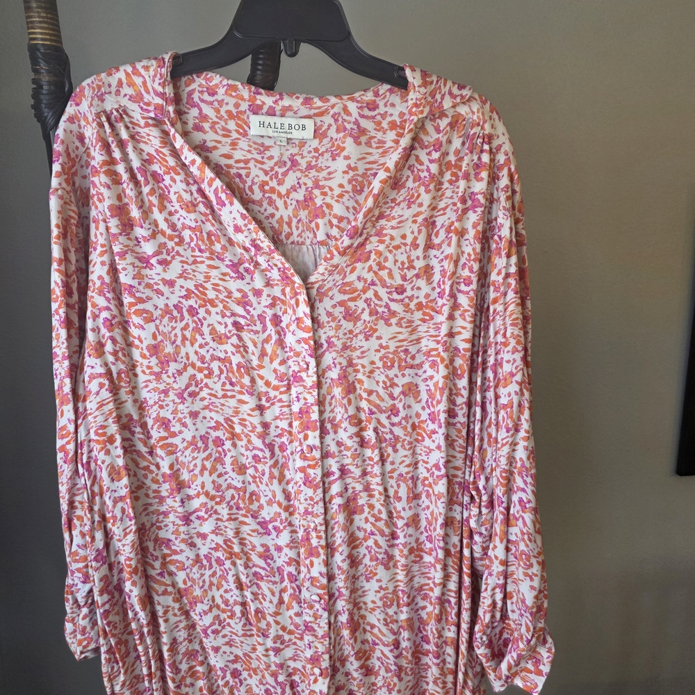 Hale Bob Pink Women's Mini Dress